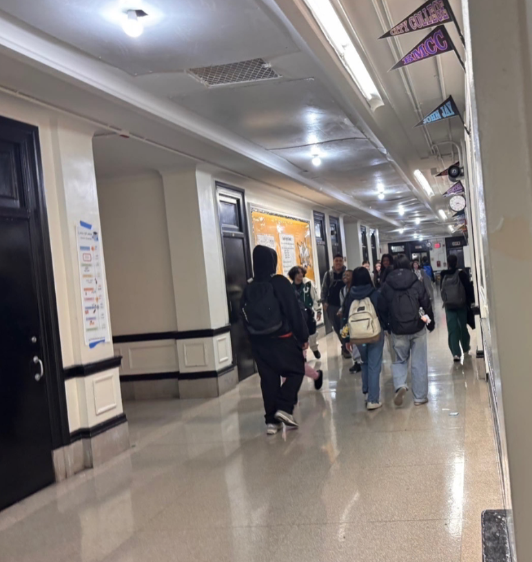 A Madison hallway during passing